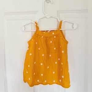 Jumping Beans Mango Colored Baby Tank Top - Size 18 months
